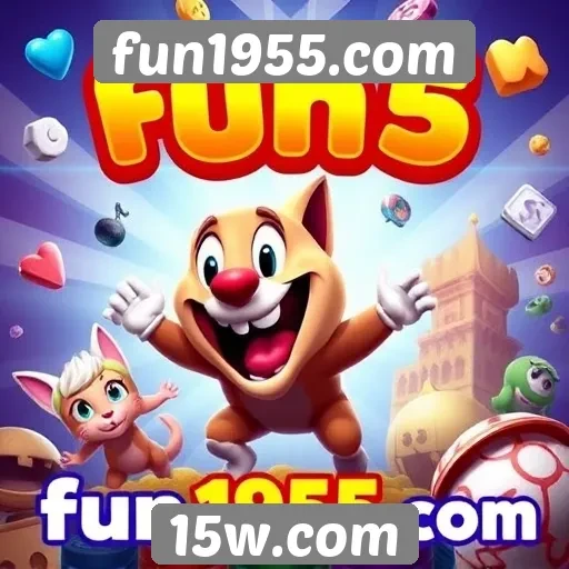 Variedade de jogos disponíveis em fun1955.com